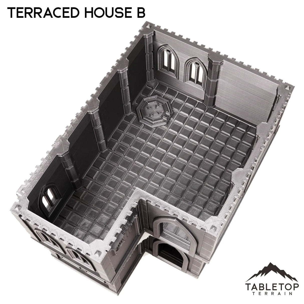 Tabletop Terrain Building Terraced House B - Emerita, Imperial Suburbs