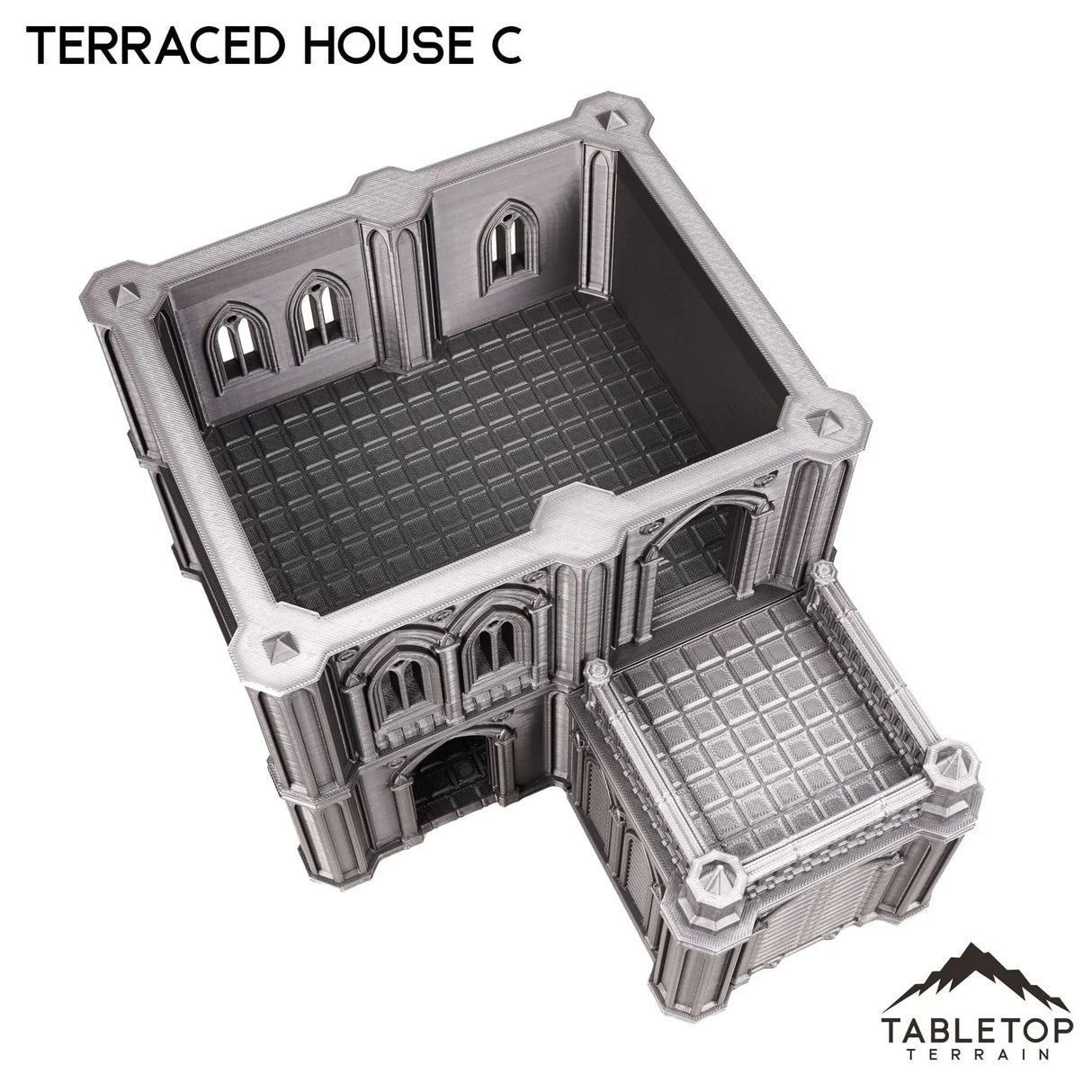 Tabletop Terrain Building Terraced House C - Emerita, Imperial Suburbs