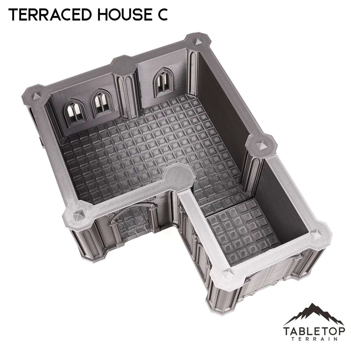 Tabletop Terrain Building Terraced House C - Emerita, Imperial Suburbs