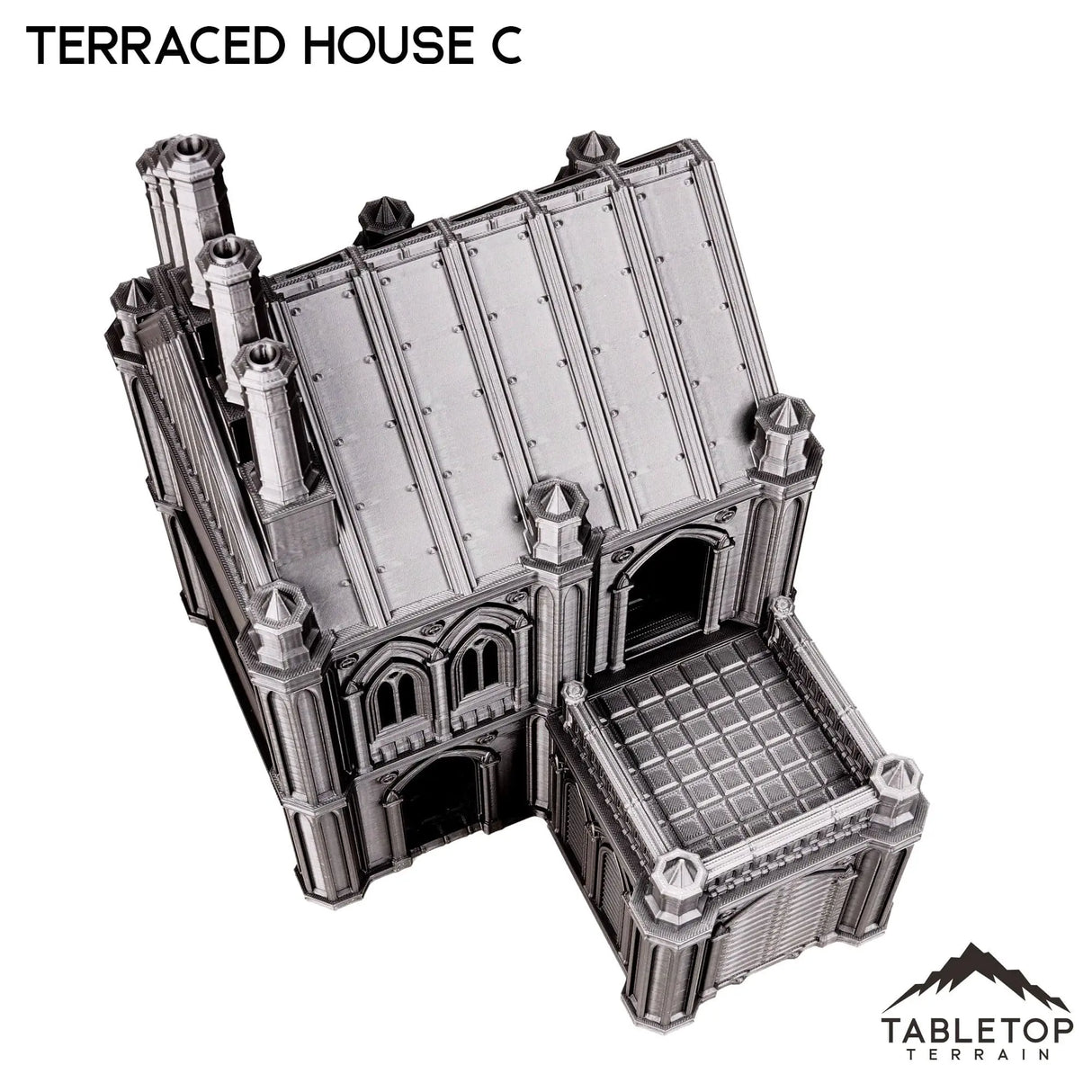 Tabletop Terrain Building Terraced House C - Emerita, Imperial Suburbs