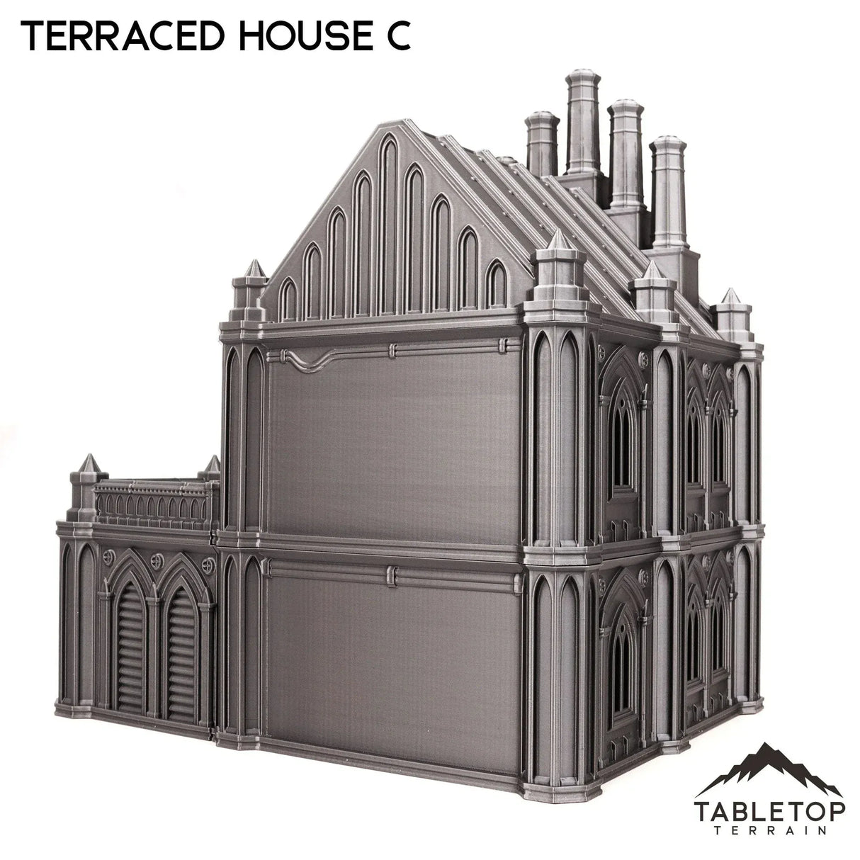 Tabletop Terrain Building Terraced House C - Emerita, Imperial Suburbs