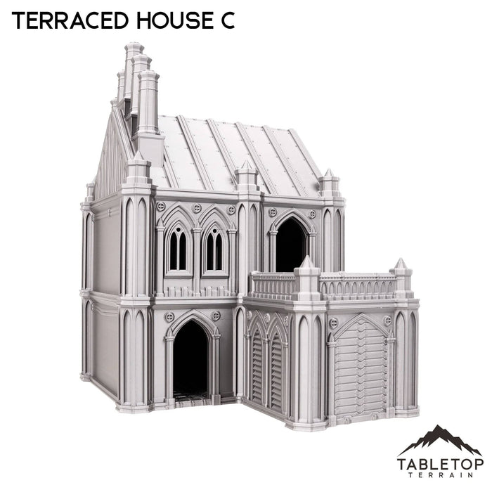 Tabletop Terrain Building Terraced House C - Emerita, Imperial Suburbs