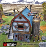 Tabletop Terrain Building The Brewhouse - Dwarven Fantasy Building