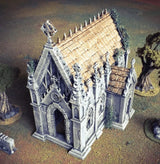 Tabletop Terrain Building The Chapel - Fantasy Building