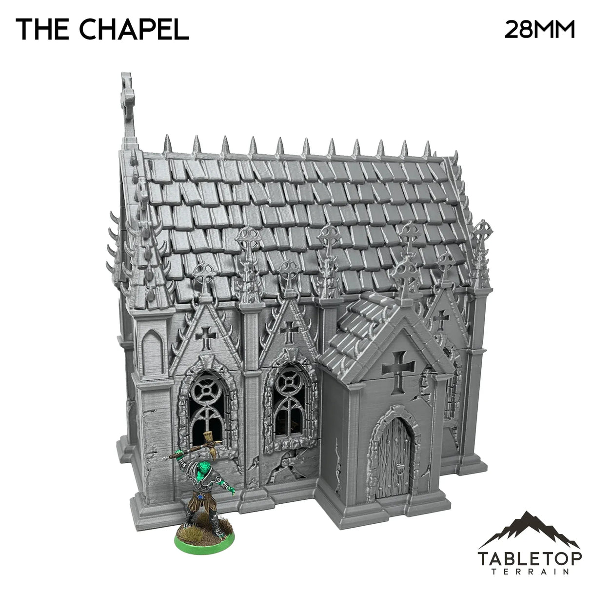 Tabletop Terrain Building The Chapel - Fantasy Building