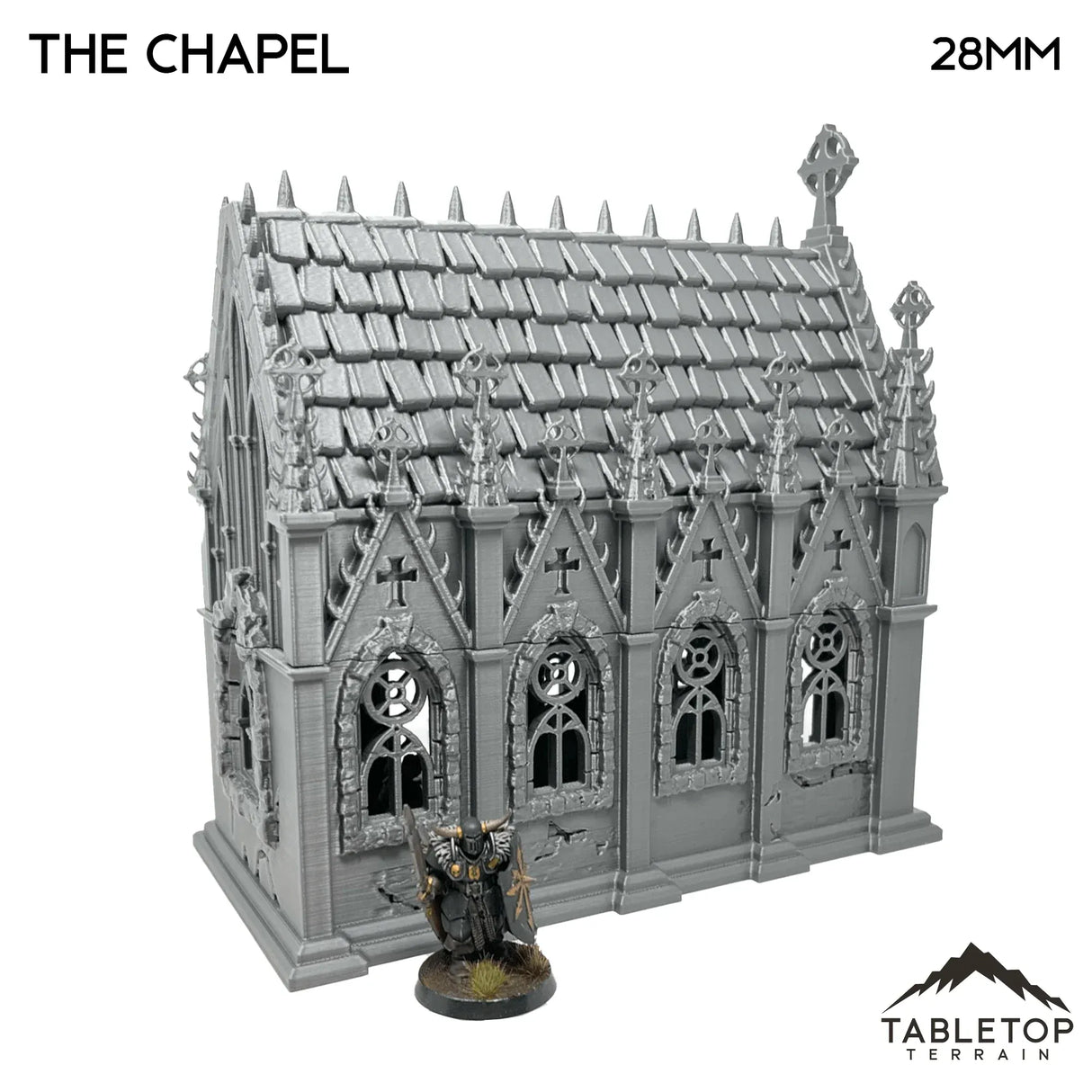 Tabletop Terrain Building The Chapel - Fantasy Building