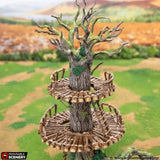 Tabletop Terrain Building The Forest Forts - Rise of the Halflings - Fantasy Building