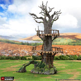 Tabletop Terrain Building The Forest Forts - Rise of the Halflings - Fantasy Building