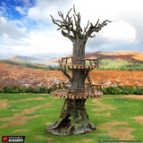 Tabletop Terrain Building The Forest Forts - Rise of the Halflings - Fantasy Building