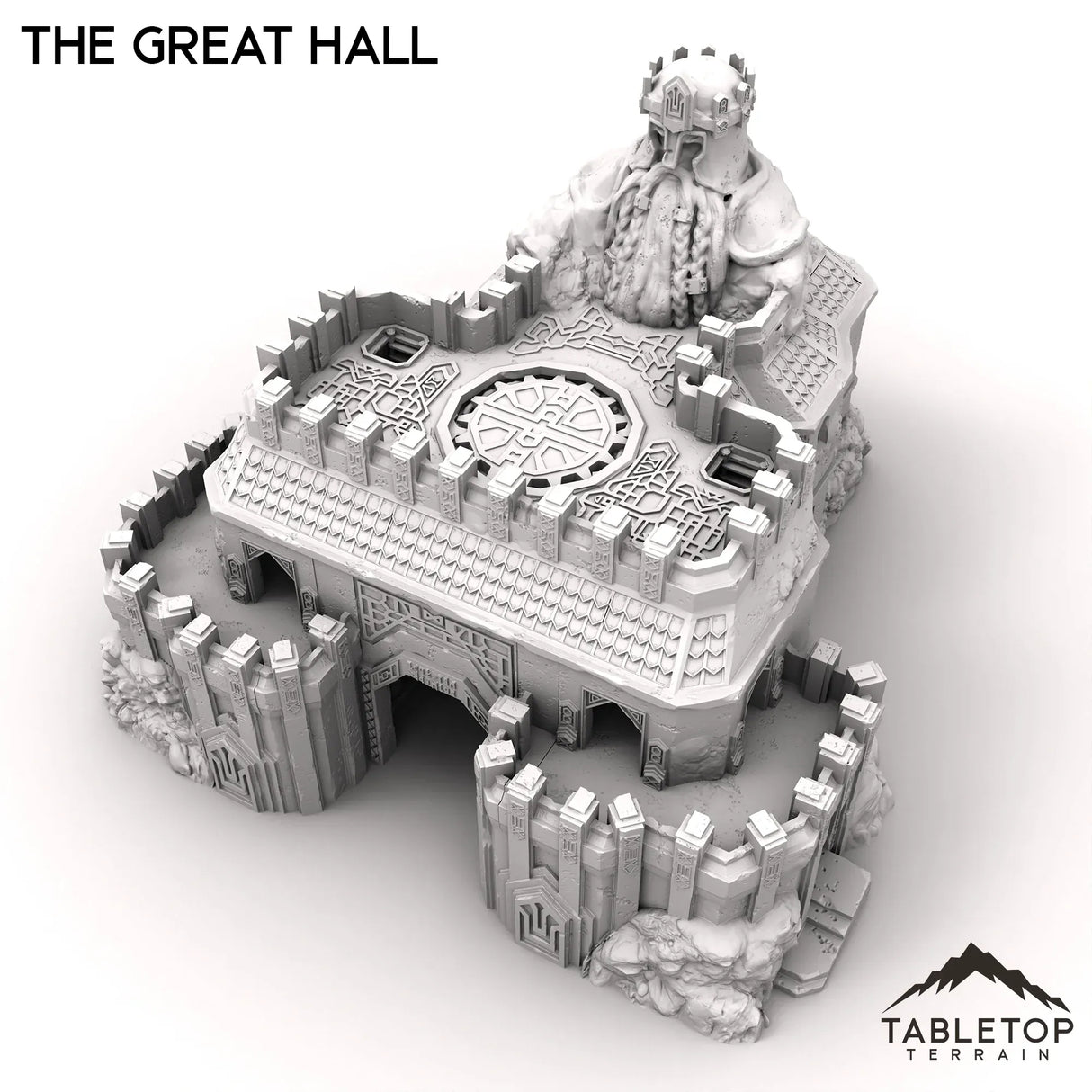 Tabletop Terrain Building The Great Hall - Kingdom of Durak Deep