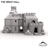 Tabletop Terrain Building The Great Hall - Kingdom of Durak Deep