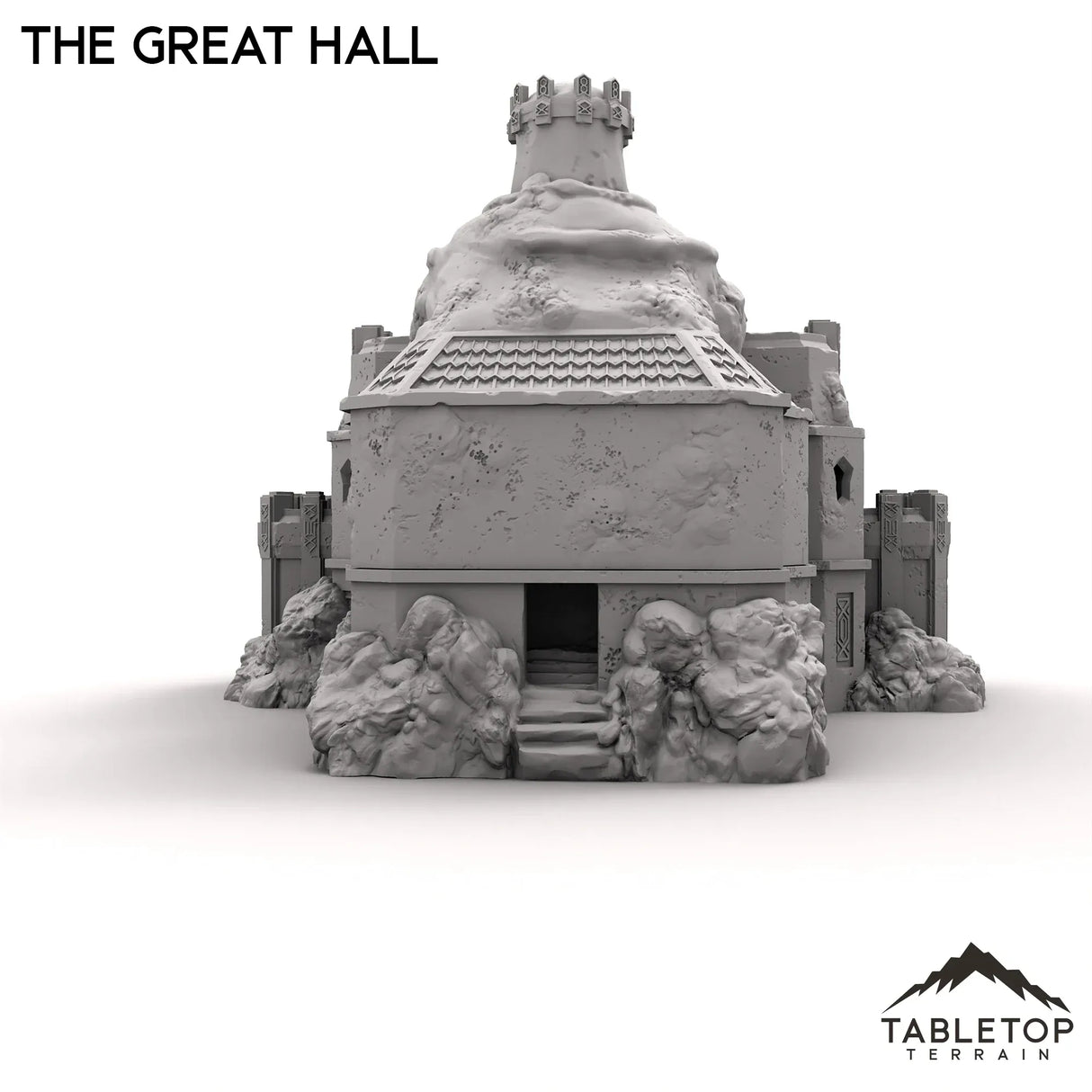 Tabletop Terrain Building The Great Hall - Kingdom of Durak Deep
