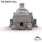Tabletop Terrain Building The Great Hall - Kingdom of Durak Deep