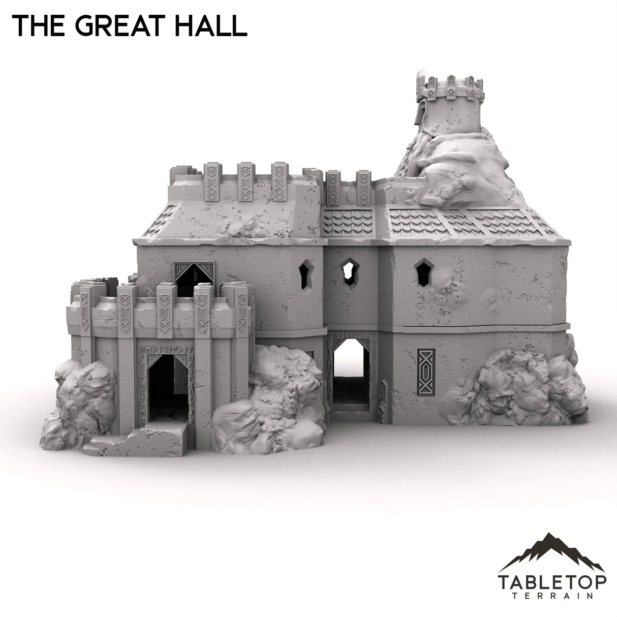 Tabletop Terrain Building The Great Hall - Kingdom of Durak Deep