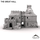 Tabletop Terrain Building The Great Hall - Kingdom of Durak Deep