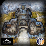 Tabletop Terrain Building The Great Hall - Kingdom of Durak Deep