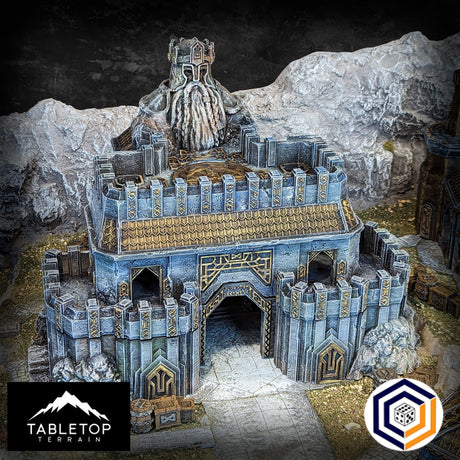 Tabletop Terrain Building The Great Hall - Kingdom of Durak Deep