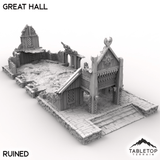 Tabletop Terrain Building The Great Hall - Kingdom of Saxonia