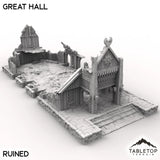 Tabletop Terrain Building The Great Hall - Kingdom of Saxonia