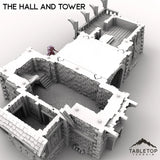 Tabletop Terrain Building The Hall and Tower
