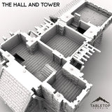 Tabletop Terrain Building The Hall and Tower