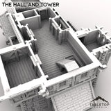 Tabletop Terrain Building The Hall and Tower