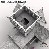 Tabletop Terrain Building The Hall and Tower