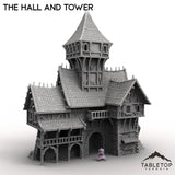 Tabletop Terrain Building The Hall and Tower