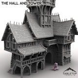 Tabletop Terrain Building The Hall and Tower