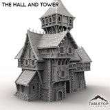 Tabletop Terrain Building The Hall and Tower
