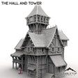 Tabletop Terrain Building The Hall and Tower