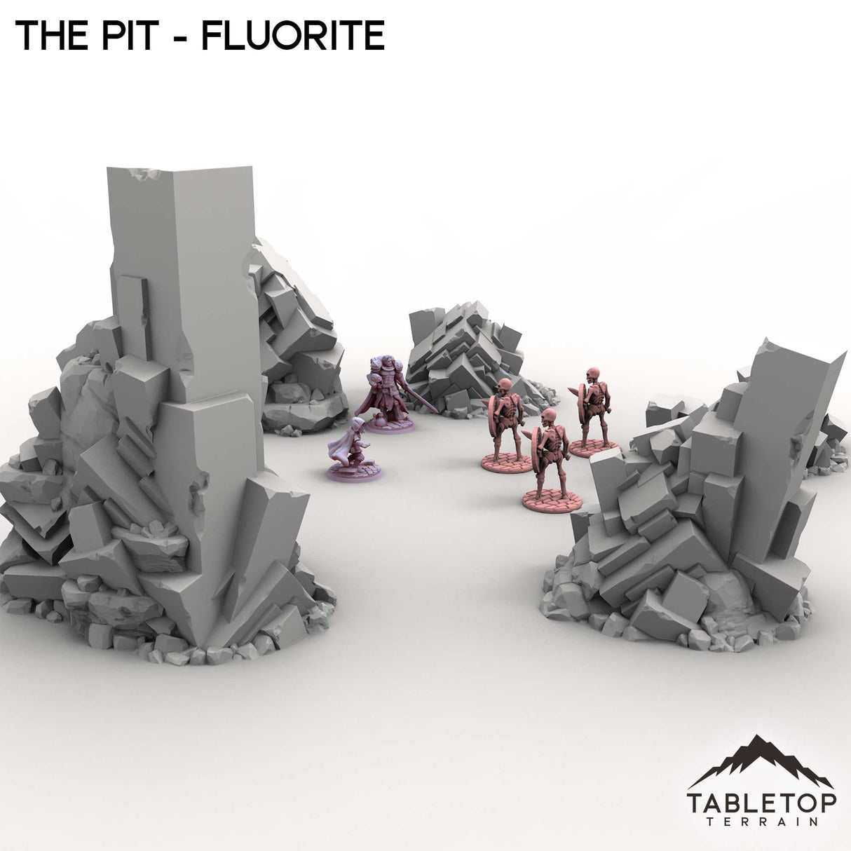 Tabletop Terrain Building The Pit - Fluorite