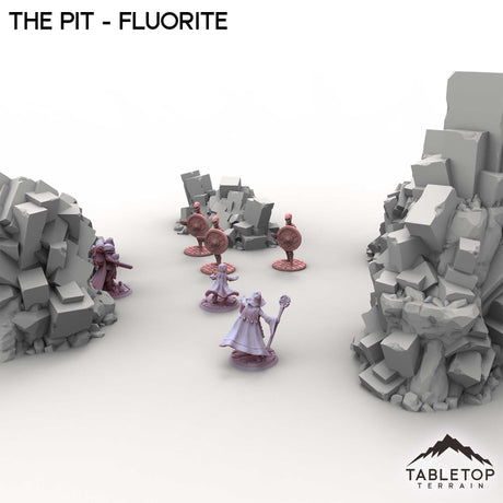 Tabletop Terrain Building The Pit - Fluorite