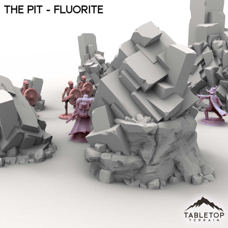 Tabletop Terrain Building The Pit - Fluorite