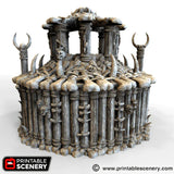 Tabletop Terrain Building The Witch Temple- Tribal Terrain