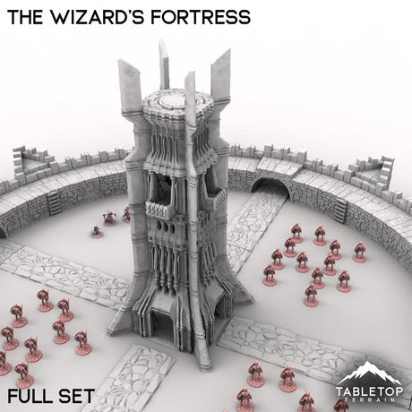 Tabletop Terrain Building The Wizard's Fortress