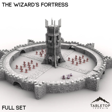 Tabletop Terrain Building The Wizard's Fortress