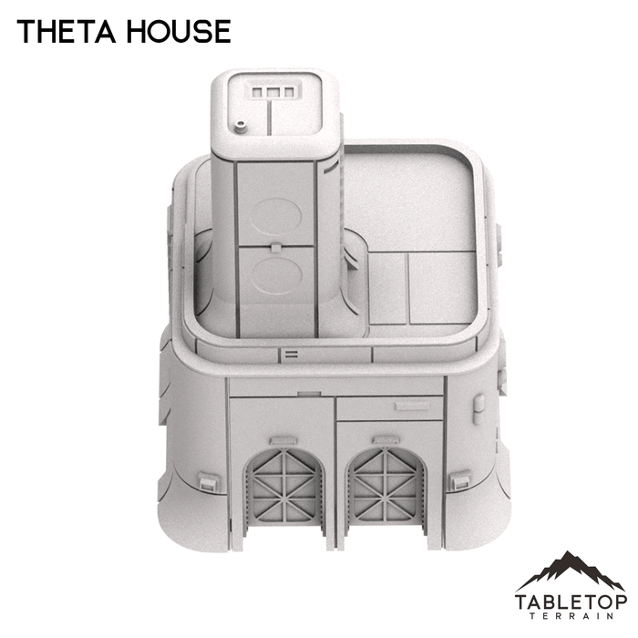 Tabletop Terrain Building Theta House
