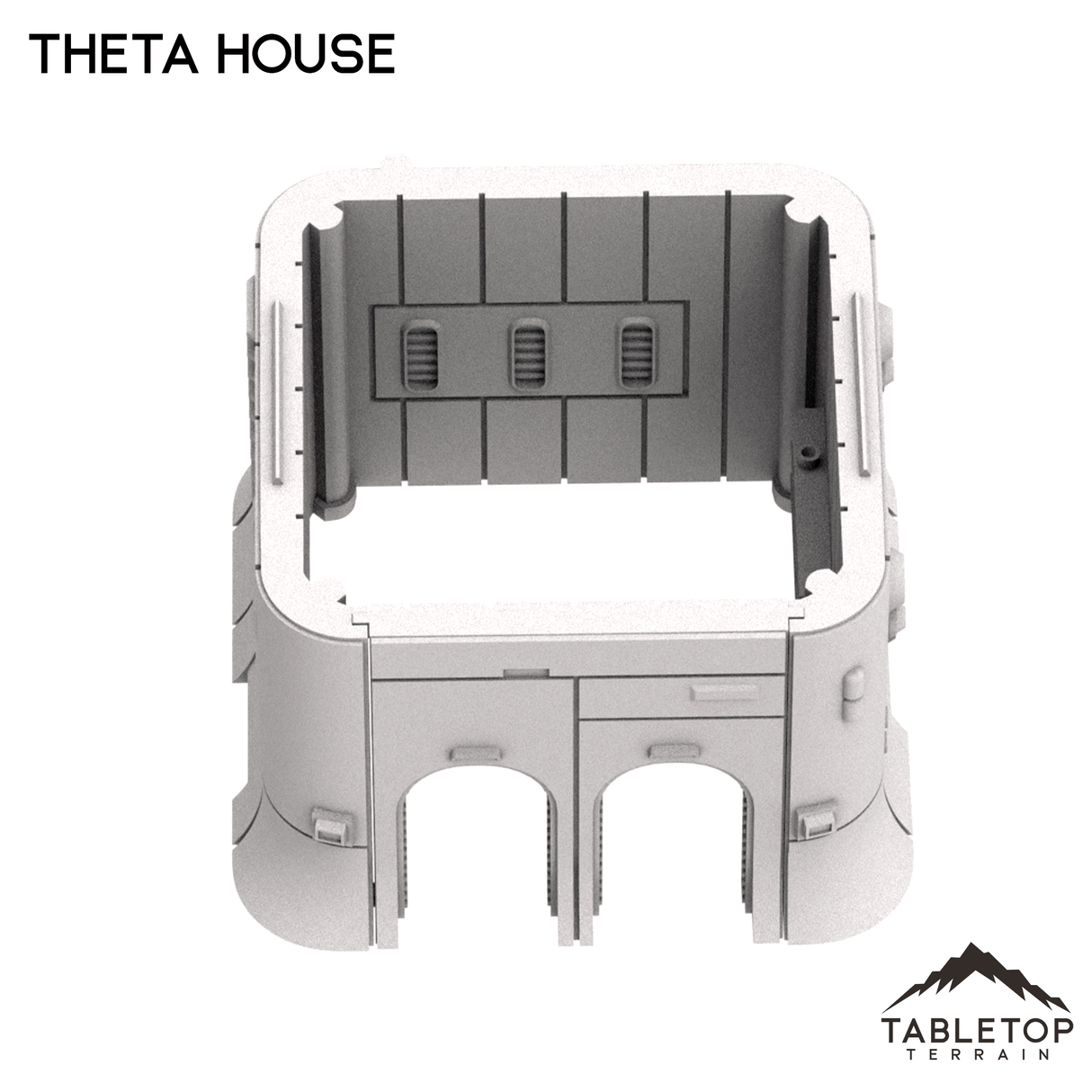 Tabletop Terrain Building Theta House