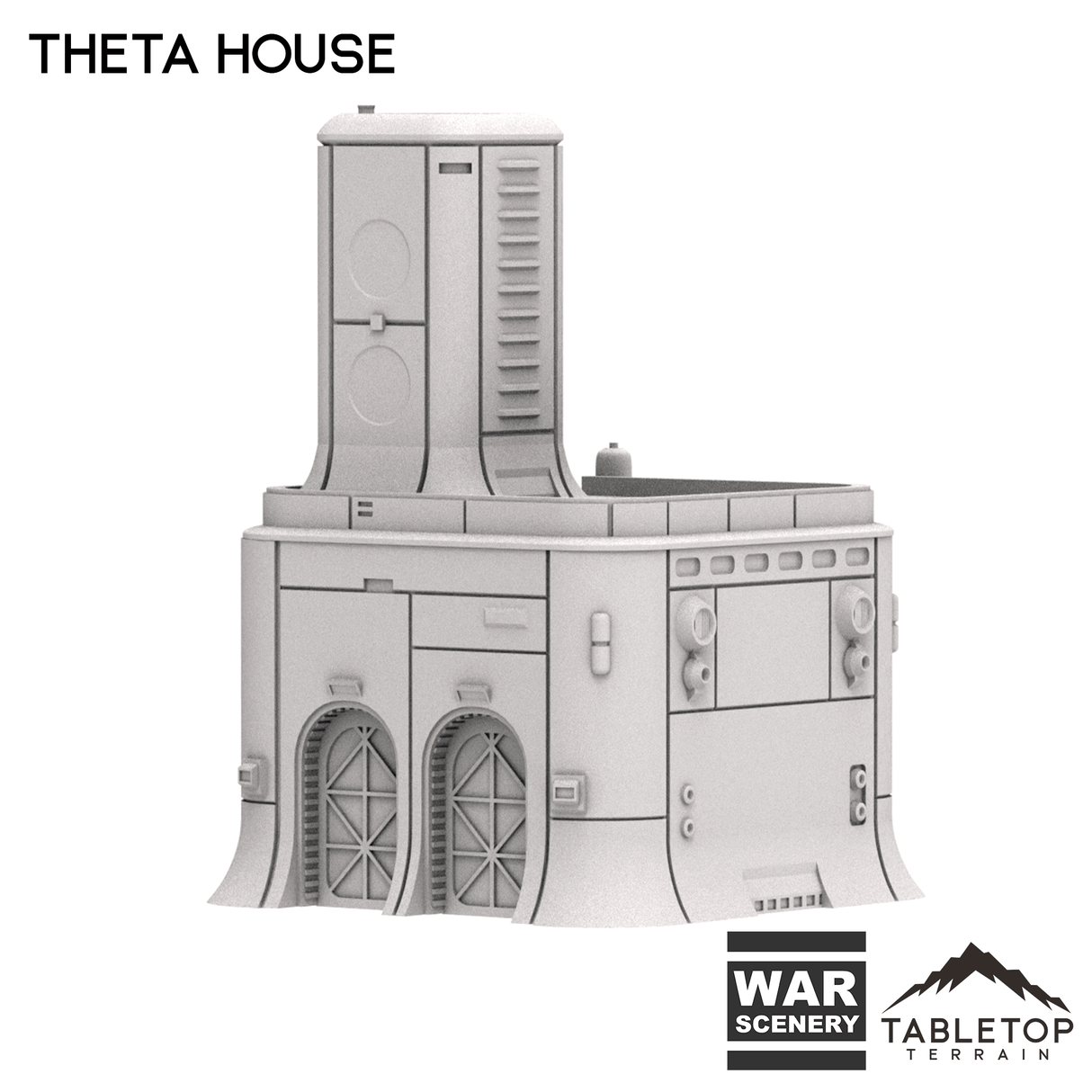 Tabletop Terrain Building Theta House