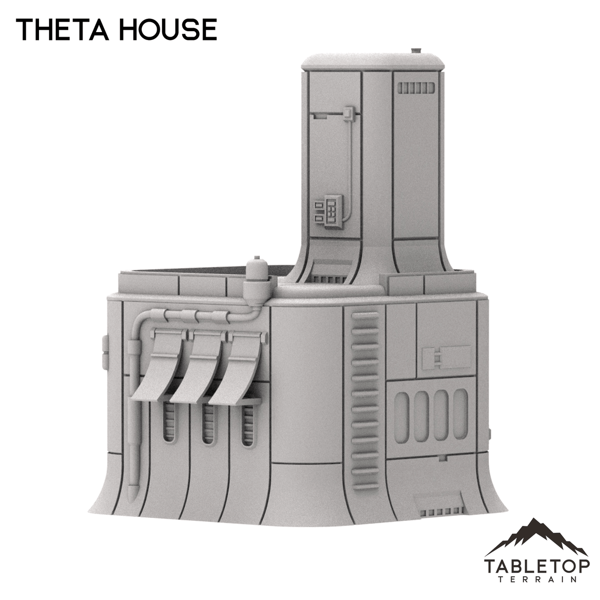 Tabletop Terrain Building Theta House