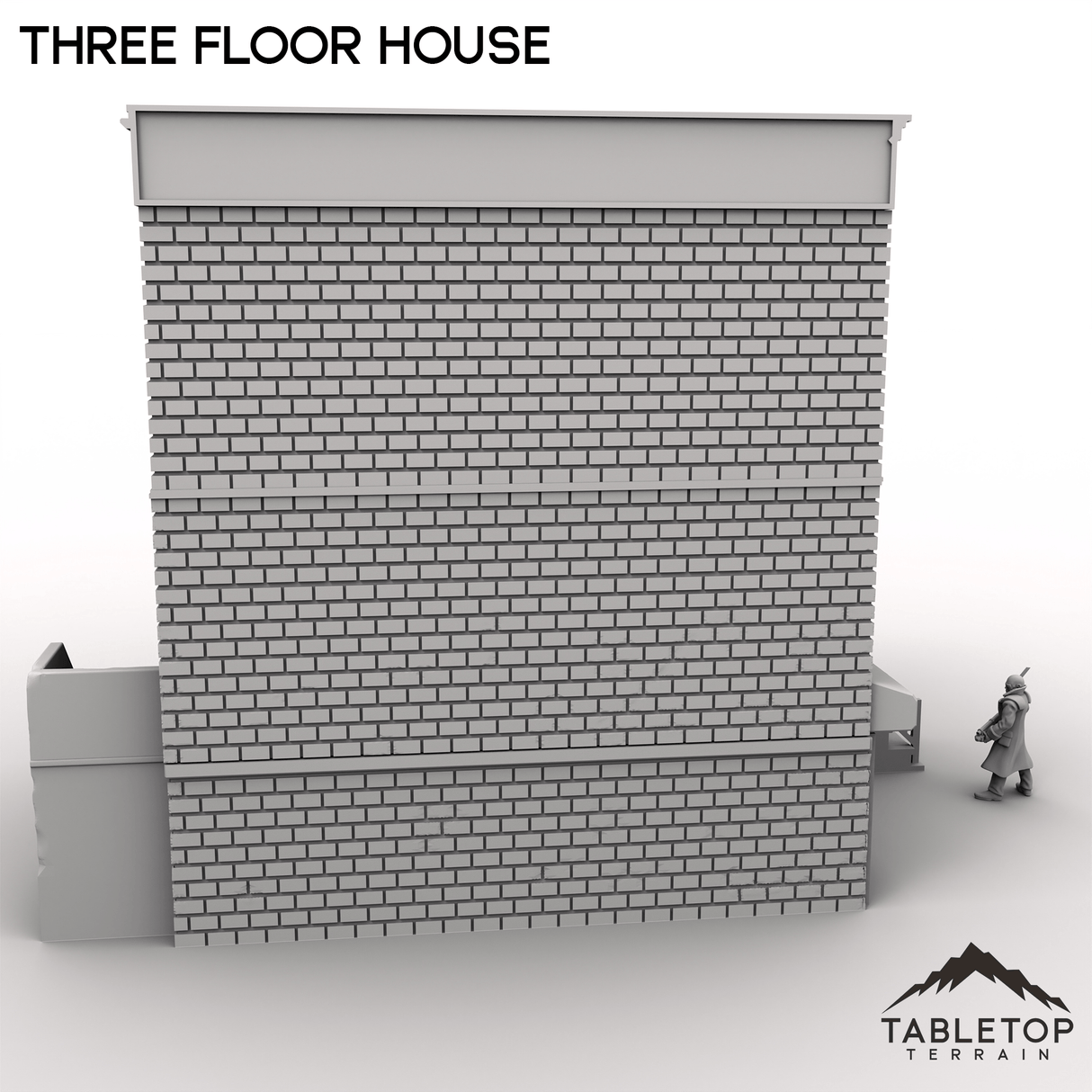 Tabletop Terrain Building Three Floor House