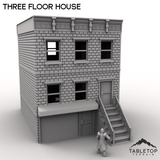 Tabletop Terrain Building Three Floor House