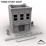 Tabletop Terrain Building Three Story Shop - MCP Building