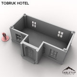 Tabletop Terrain Building Tobruk Hotel