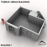 Tabletop Terrain Building Tobruk Urban Buildings