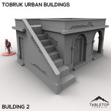 Tabletop Terrain Building Tobruk Urban Buildings