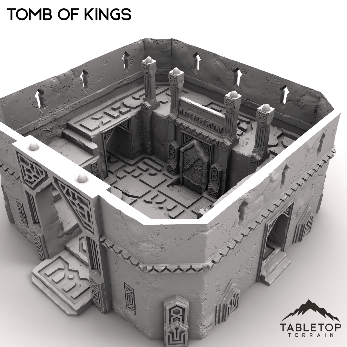 Tabletop Terrain Building Tomb of Kings - Kingdom of Durak Deep