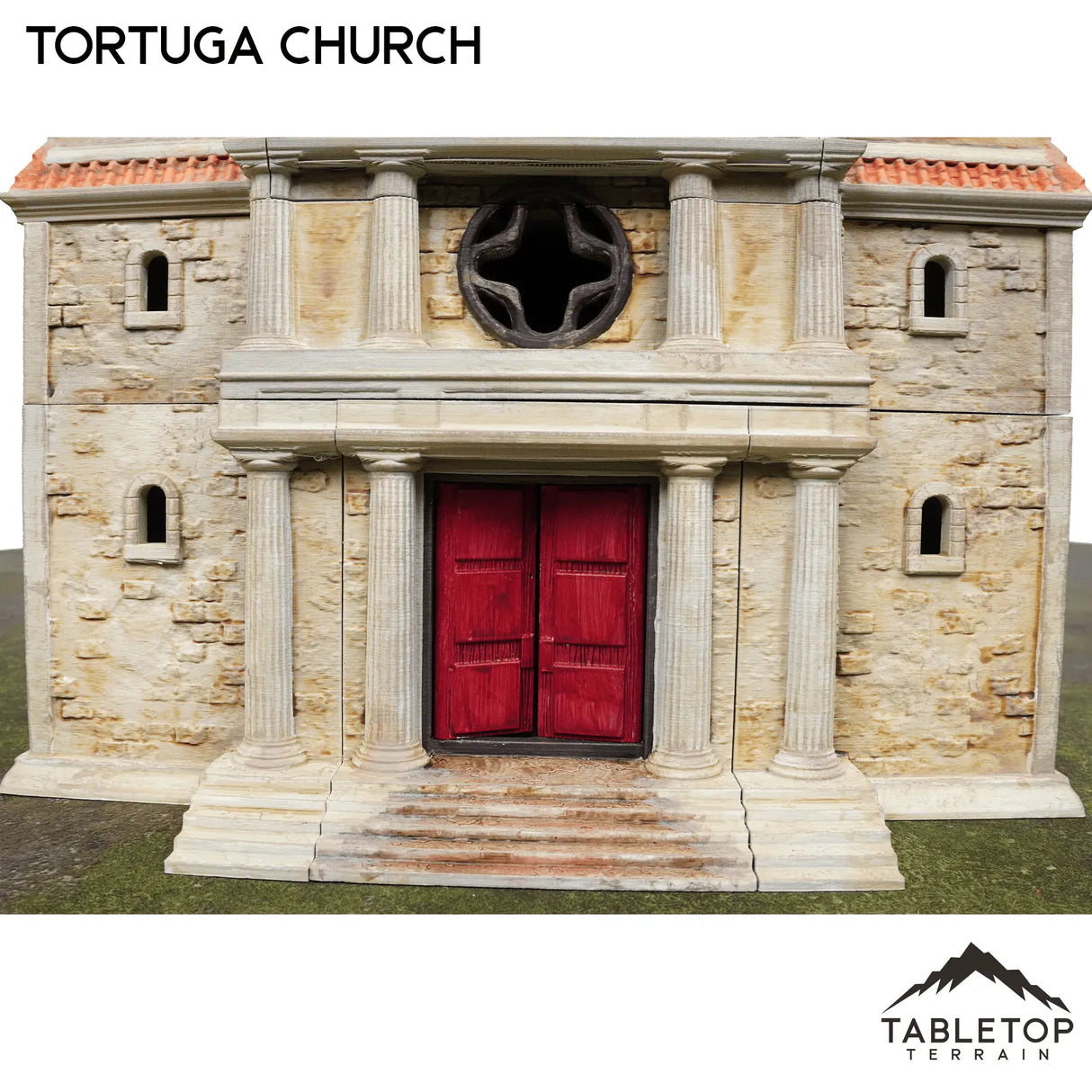 Tabletop Terrain Building Tortuga Church
