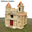 Tabletop Terrain Building Tortuga Church
